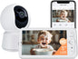 ARENTI Baby Monitor, Video Baby Camera with 5-Inch Wireless Display, 360° View, Auto-Night Vision, Temperature Sensor, Sound & Motion Detection, 2 Way Audio, VOX Mode