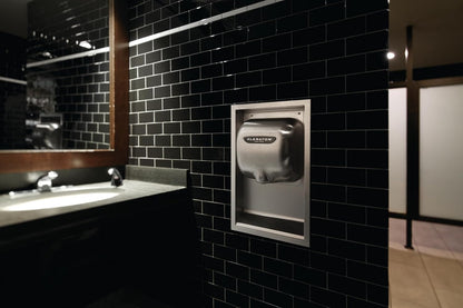 XLERATOR XL-SB Automatic High Speed Hand Dryer with Stainless steel Cover and 1.1 Noise Reduction Nozzle, 12.5 A, 110/120 V