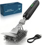 2026 Upgraded Electric Grill Brush: Cordless BBQ Cleaner with 2-Speed Powerful Motor, Reciprocating Clean, Reaches Grill Grate Sides & Corners, 20kg High-Torque Electric BBQ Brush with LED Light
