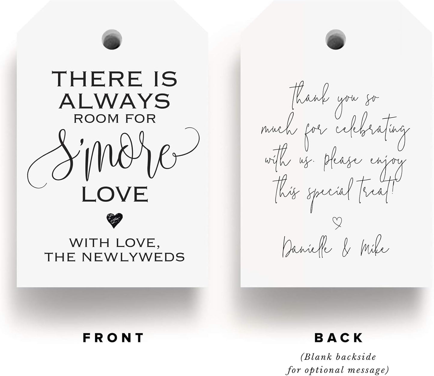 Bliss Collections Thank You Cards - Cards for Weddings, Receptions, Bridal Showers, Baby Showers, Graduations, Special (Rustic Greenery - 25 pieces)