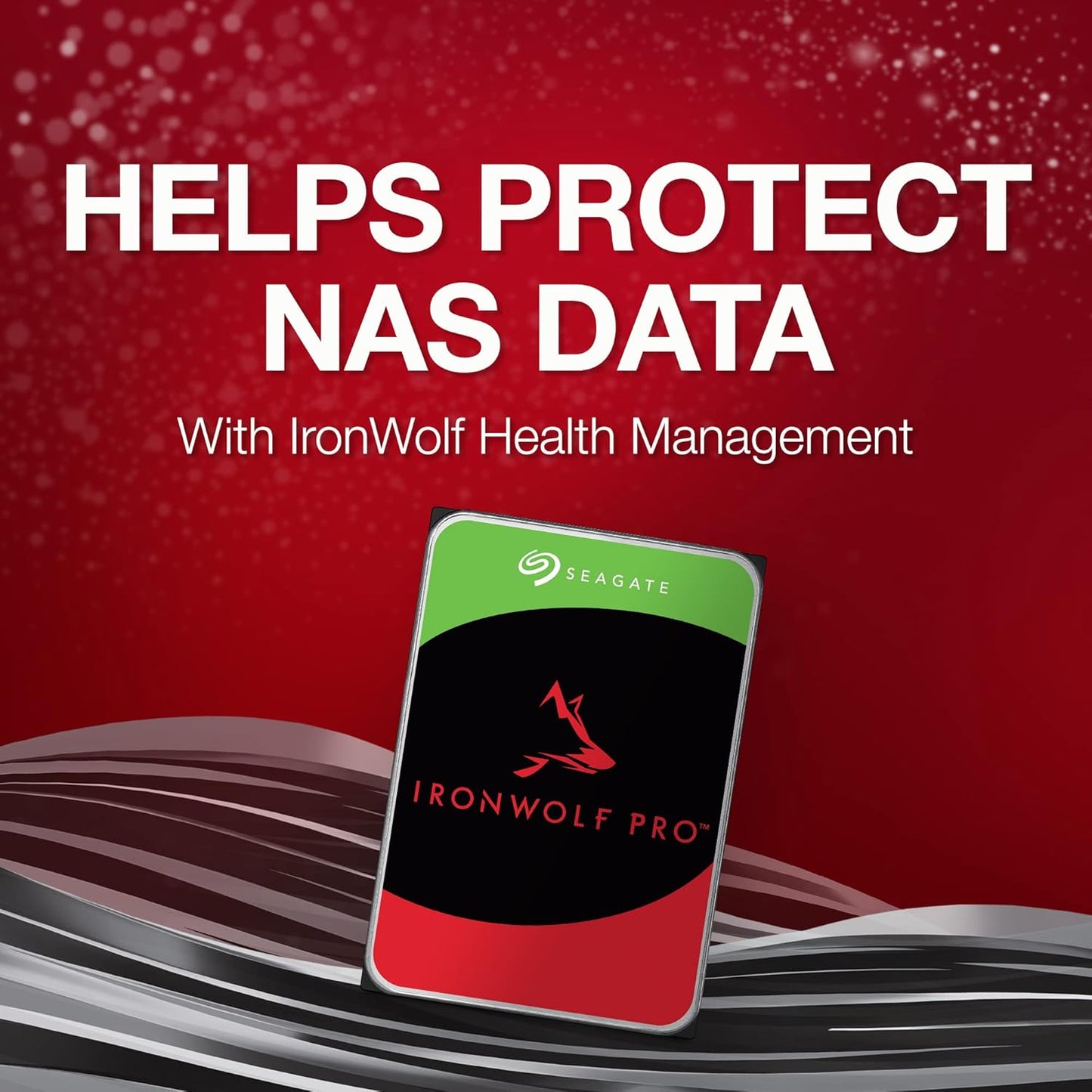 Seagate IronWolf Pro 16TB Enterprise NAS Internal HDD Hard Drive – CMR 3.5 Inch SATA 6Gb/s 7200 RPM 256MB Cache for RAID Network Attached Storage, Rescue Services - FFP g (ST16000NTZ01)