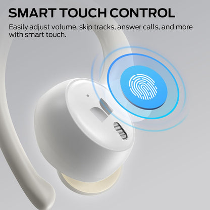 Monster N-Lite 216 Wireless Earbuds 40hrs Bluetooth 6.0 Headphone,Bluetooth Earbuds Stereo Deep Bass Over Ear Bud with Earhooks,ENC Noise Cancelling Mic,IPX5 Waterproof Earphone for Workout/Running