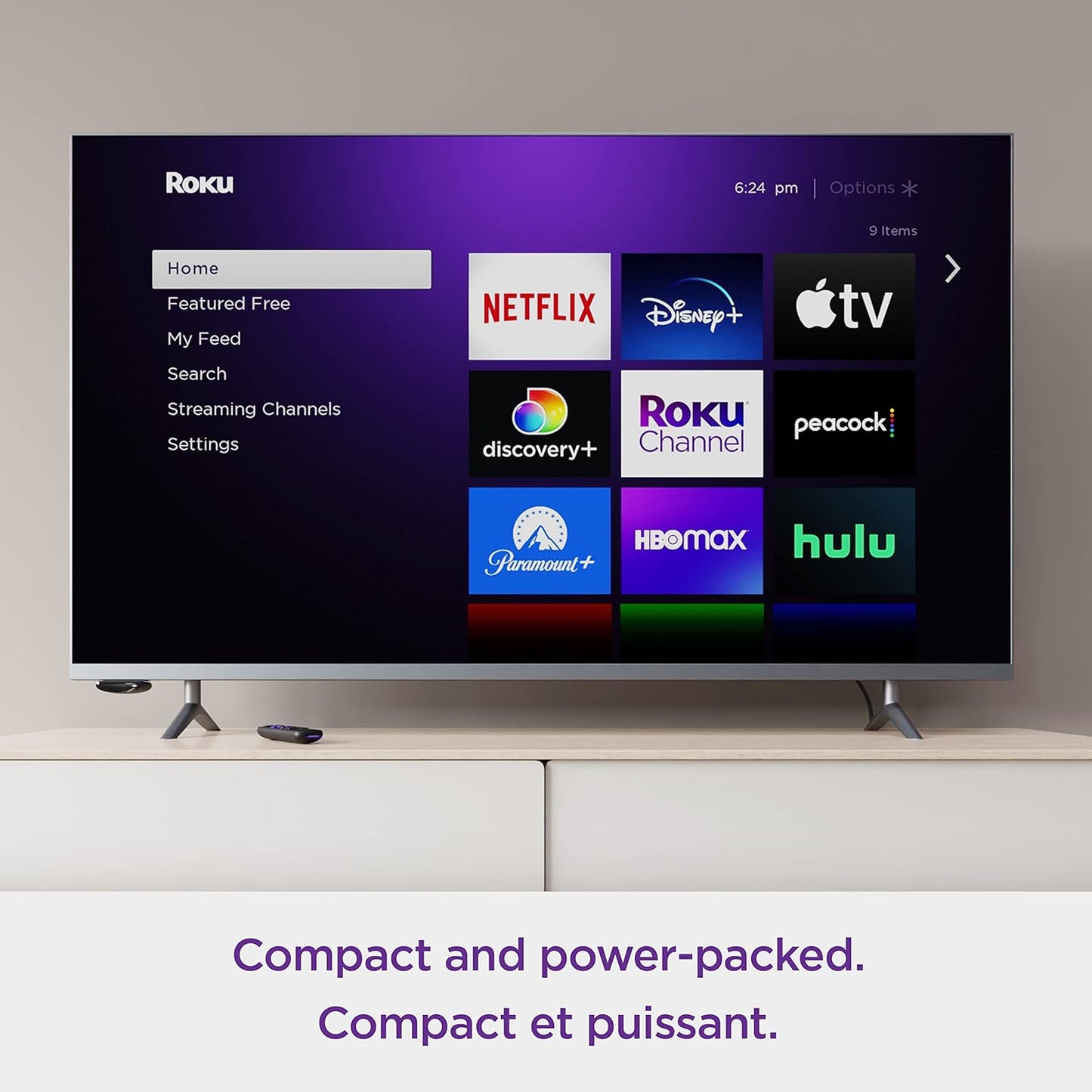 Roku Express | HD Streaming Media Player with Simple Remote and Premium HDMI Cable