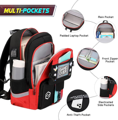 Scothen Cool Luminous School Backpacks for Boys