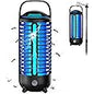 PALONE Bug Zapper, 4000mAh Electric Bug Zapper with LED Light, Retractable Fly Zapper with 3 Levels of Lighting Intensity Used for Indoor Outdoor