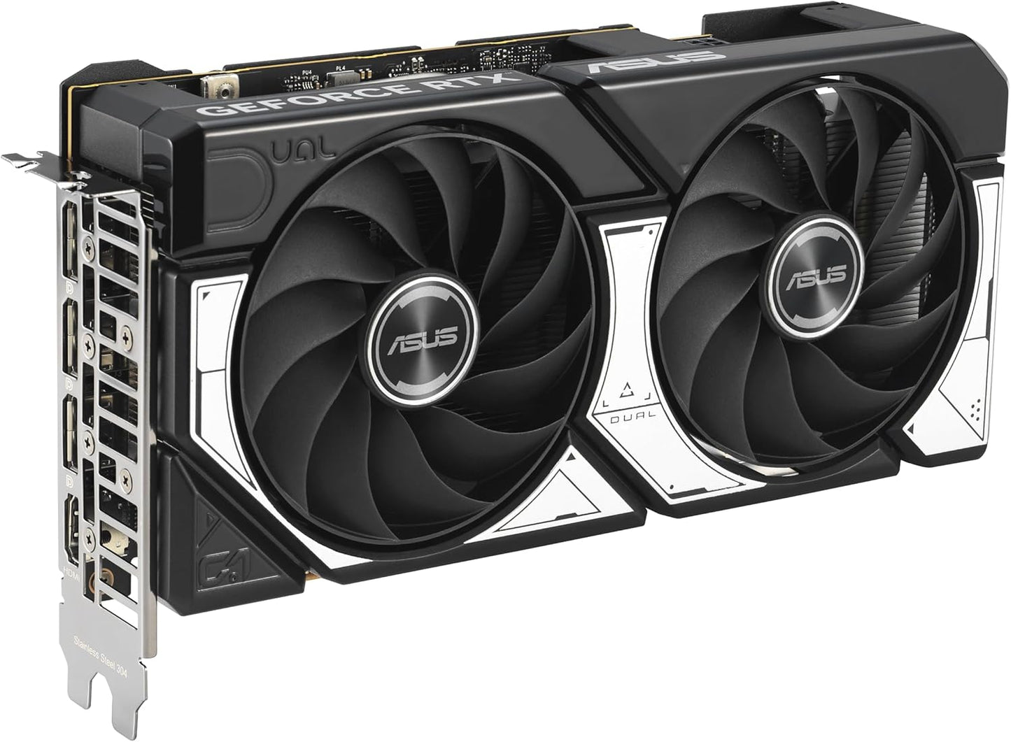 ASUS Dual GeForce RTX 4060 EVO White OC Edition 8GB GDDR6 (PCIe 4.0, 8GB GDDR6, DLSS 3, HDMI 2.1a, DisplayPort 1.4a, Axial-tech Fan Design, 0dB Technology, Dual BIOS, Auto-Extreme Tech)