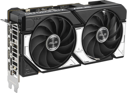 ASUS Dual GeForce RTX 4060 EVO White OC Edition 8GB GDDR6 (PCIe 4.0, 8GB GDDR6, DLSS 3, HDMI 2.1a, DisplayPort 1.4a, Axial-tech Fan Design, 0dB Technology, Dual BIOS, Auto-Extreme Tech)