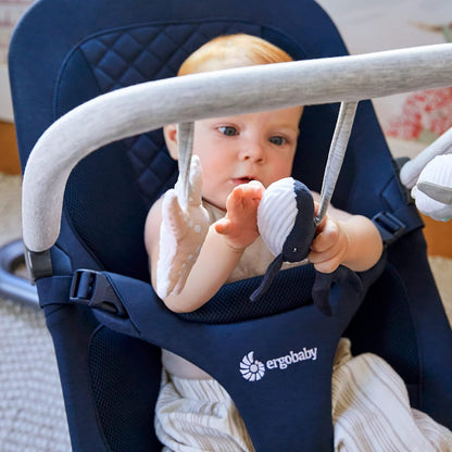 Ergobaby Infant Bouncer Toy Bar Accessory | Ocean-Themed Interactive Baby Toy