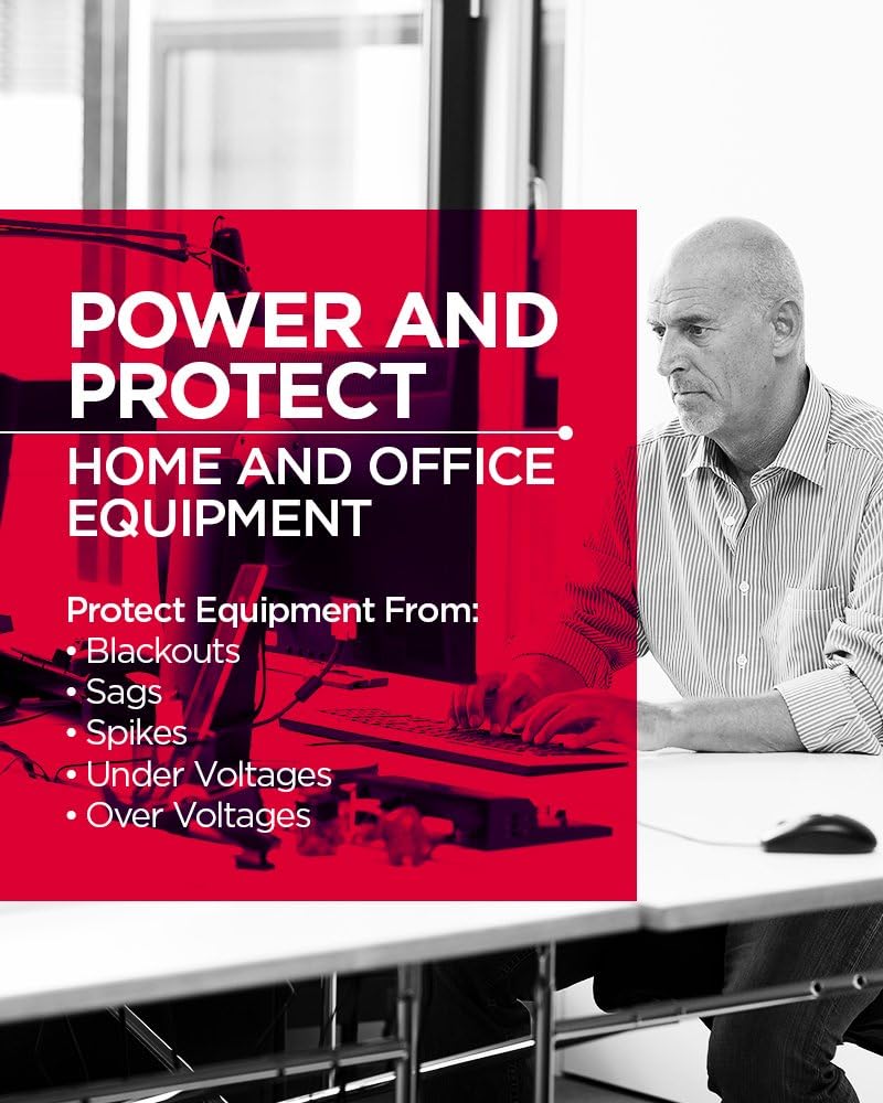 CyberPower CP685AVRG AVR UPS System, 685VA/390W, 8 Outlets, Compact