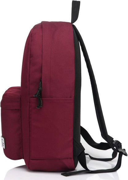 School Backpack for Kids, VASCHY Lightweight Water Resistant Casual Schoolbag Daypack for Men Women Teen Boys Girl Bookbag