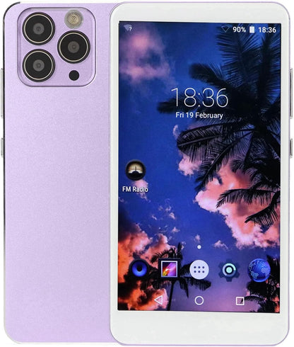 Jectse MP4 Music Player HiFi Sound Connectivity for 5.0 Inch HD Screen Metal Black Sports Enthusiastic (Purple)