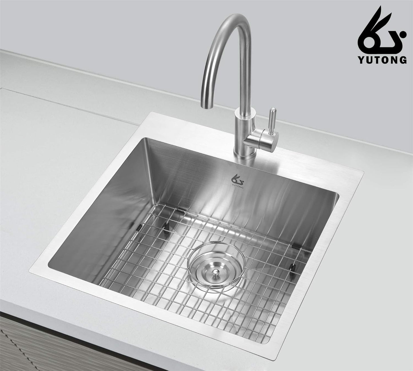Yutong Kitchen Stainless Steel Sink Bottom Grid with Small Rounded Corner (27.5" x 15.5")