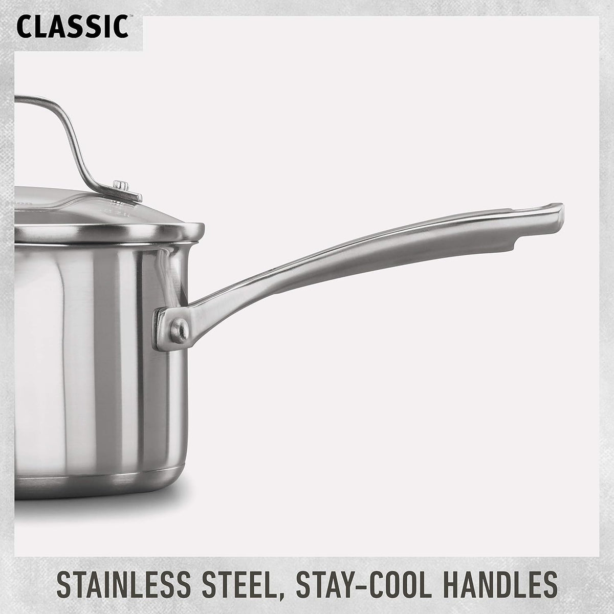 Calphalon Classic Stainless Steel Cookware Set, 10-Piece