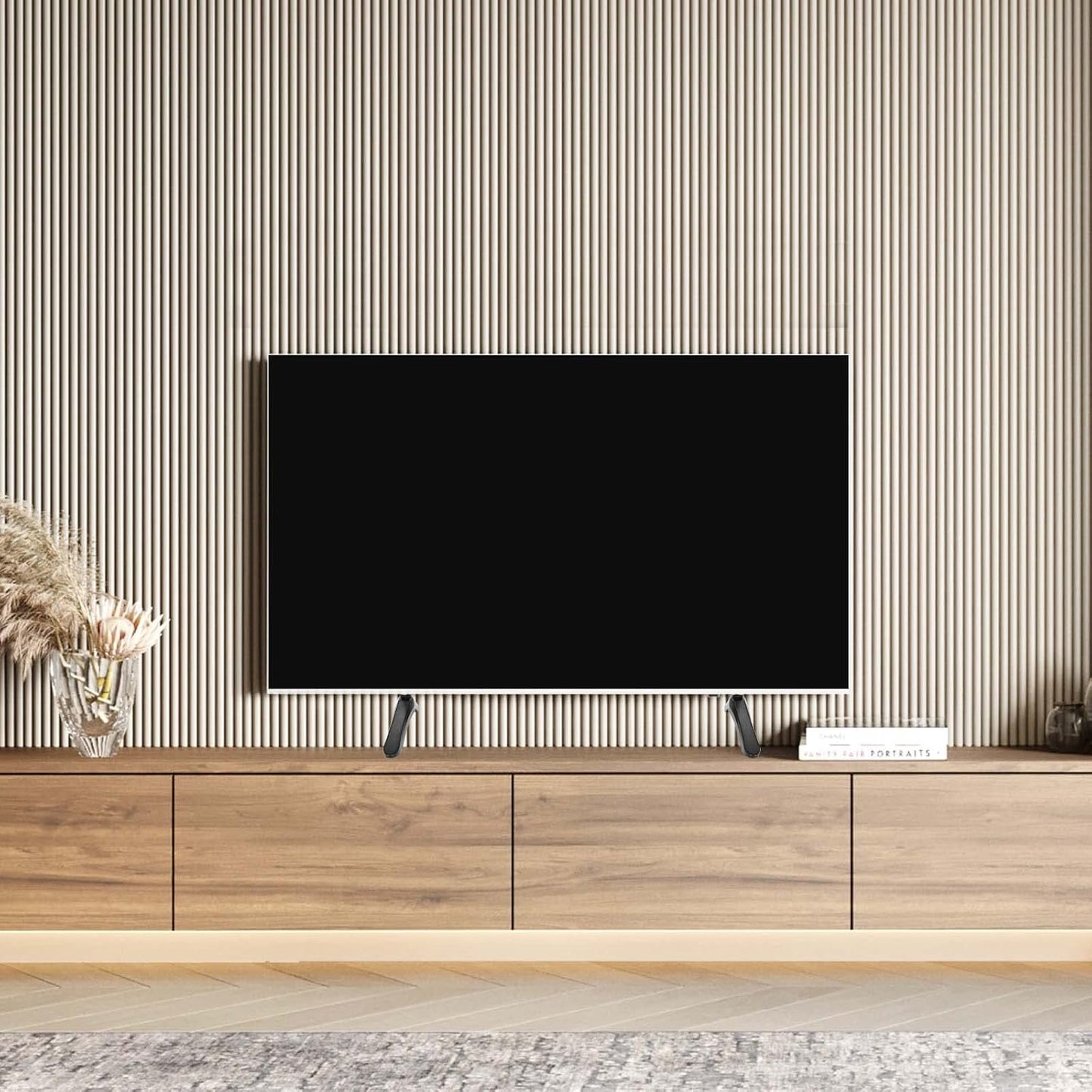 Universal TV Stand Universal Base Stand for TV Universal TV Stand Legs Replacement for Smart TV Replacement Legs for TV Legs TV Holder TV Base Feet with Screw TV Mounts