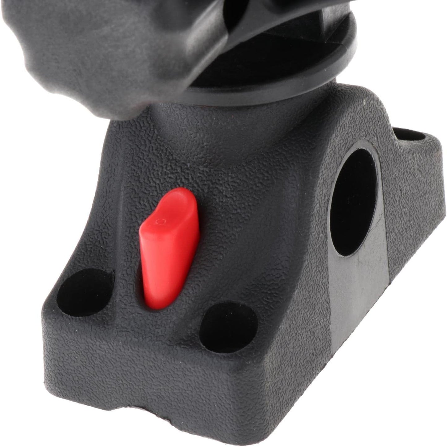 AMLESO Fish Finder Mount Bracket Transducer Mounting Arm Mounting Plate Marine Electronic Fish Finder Mount Ball Base for Kayak Yacht Accessories