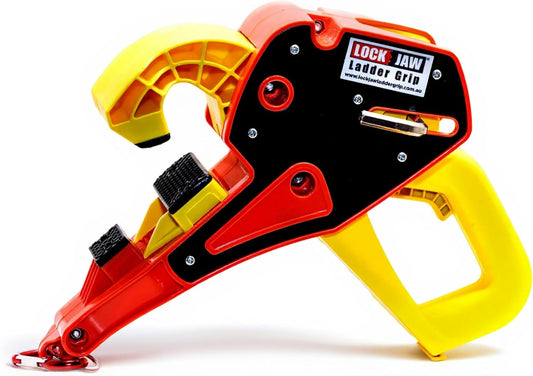 Lock Jaw Ladder Grip - Ladder Safety Clip - Feel secure on your ladders and climb safer by Ladder GripL8