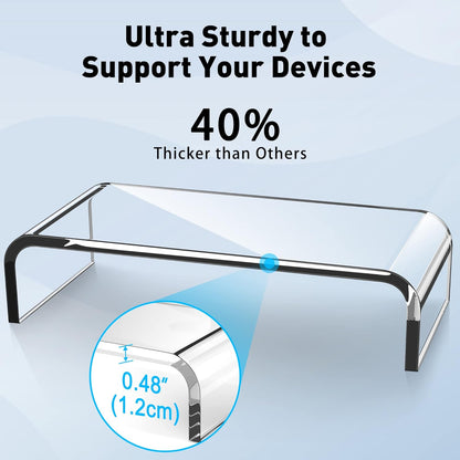 Purilite Select Premium Acrylic Monitor Stand