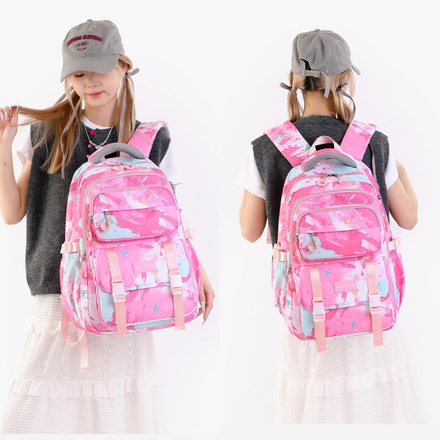 Backpack for Girls Kids Backpack Elementary School Backpack Boys Bookbag Schoolbag for Teen Boys
