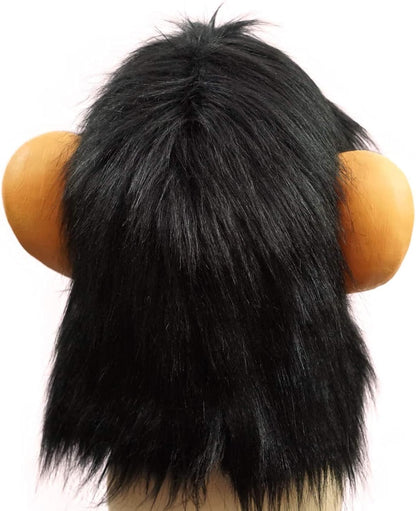 CreepyParty Half Face Monkey Fance Dressing Up Animal Head mask Anime Costume