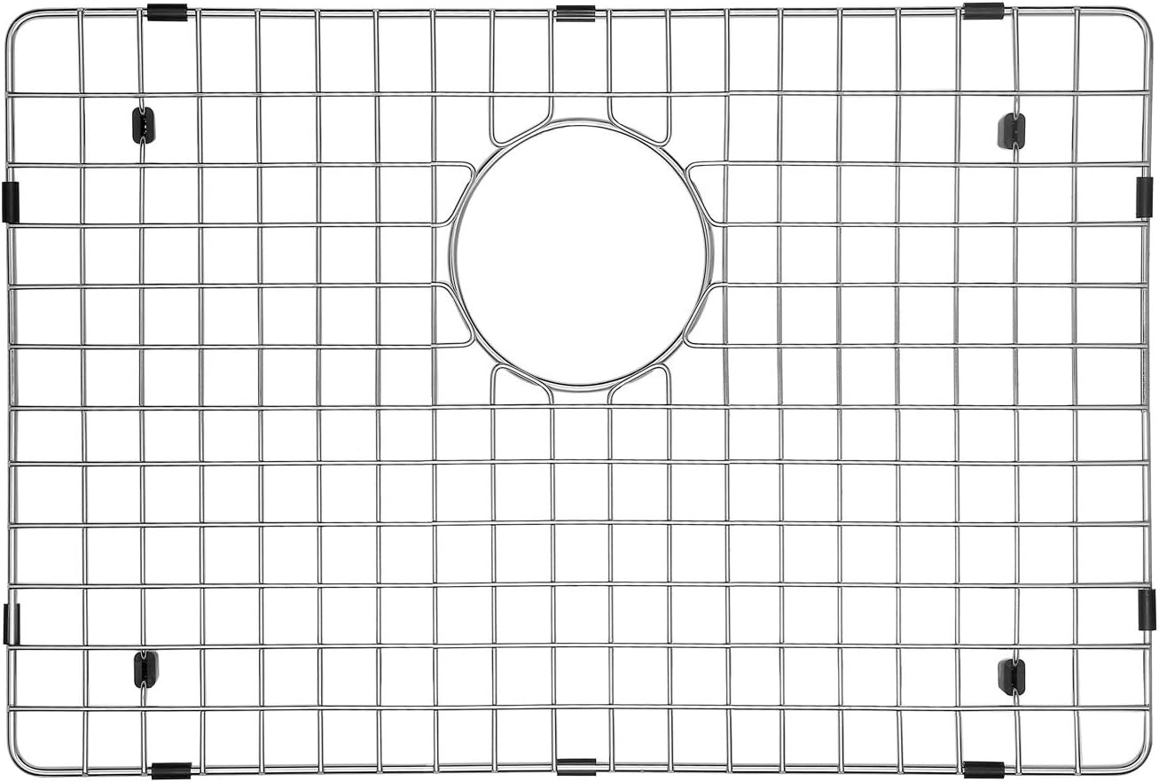 Yutong Kitchen Stainless Steel Sink Bottom Grid with Small Rounded Corner (27.5" x 15.5")