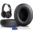 WC Wicked Cushions Replacement Ear Pads for Beats Studio 2 & 3 (B0501, B0500) Wired & Wireless | Does NOT Fit Beats Solo | Softer PU Leather, Enhanced Foam & Stronger Adhesive | Black