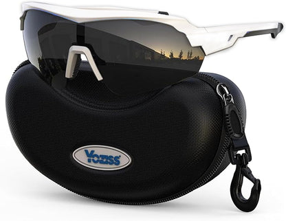 Cycling Glasses Polarized Sports Sunglasses for Men Women Youth Baseball Running Driving Golf