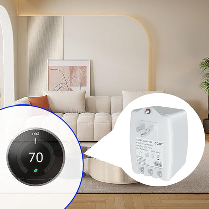 24VAC 40VA Plug in Doorbell Transformer Compatible with Ring, Nest, Eufy, Wyze Video Door Bell, All of Doorbell Nest Ecobee Sensi and Honeywell Thermostat,with PTC Fuse