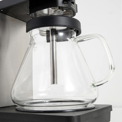 SimplyGoodCoffee THE BREWER - Plastic-Free. Coffee Maker/Coffee Machine. 8 Cup Automatic Drip Pour Over Coffee Brewer. Easy To Use, Gold Cup Standard. Black/Stainless Steel