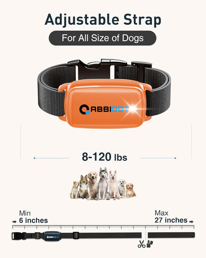 ABBIDOT 3300 Ft Dog Training Collar with Remote - [New Version] Shock Collar, 5 Training Modes, 88 Levels e Collar, Waterproof Training Collar for Small Medium Large Dogs(15~120 lbs)