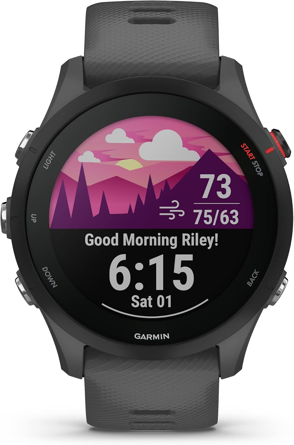 Garmin Forerunner® 255 Music, GPS Running Smartwatch with Music, Advanced Insights, Long-Lasting Battery, Black, 46 MM