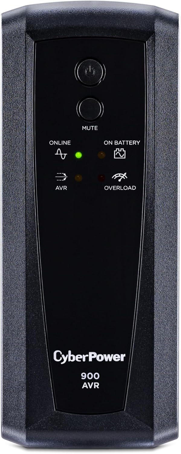 CyberPower CP685AVRG AVR UPS System, 685VA/390W, 8 Outlets, Compact