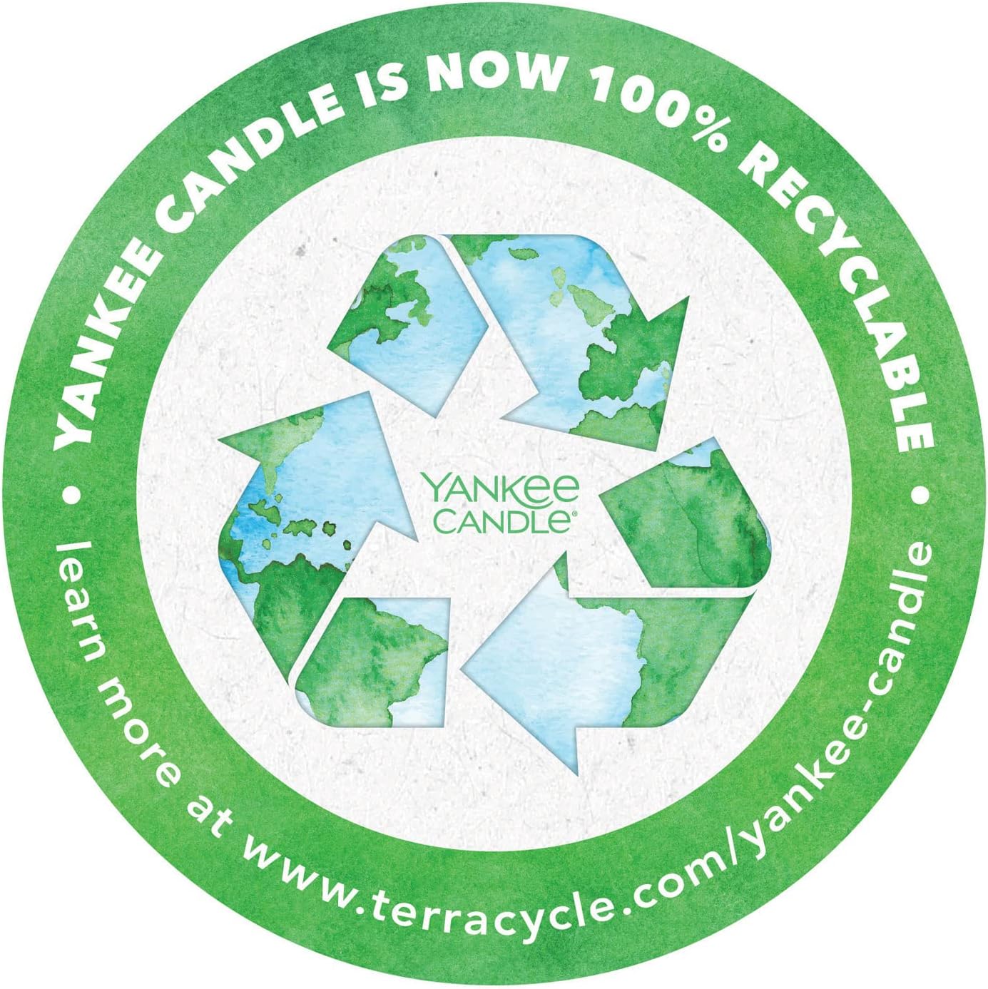 Yankee Candle Scented Candle, Sage & Citrus, Original Large Jar Candle, 110-150 Hours of Burn Time, 22 oz.