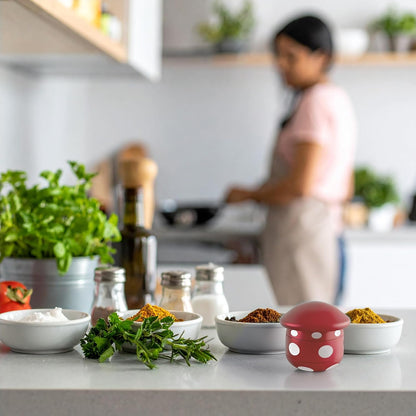 Cucinaut Herb and Spice Grinder | Aluminium Manual Grinder for Herbs, Spices, and Seasoning Preparation