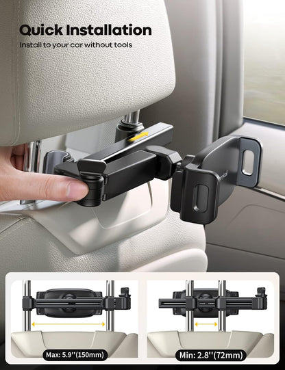 Purilite Select Car Headrest Tablet Holder