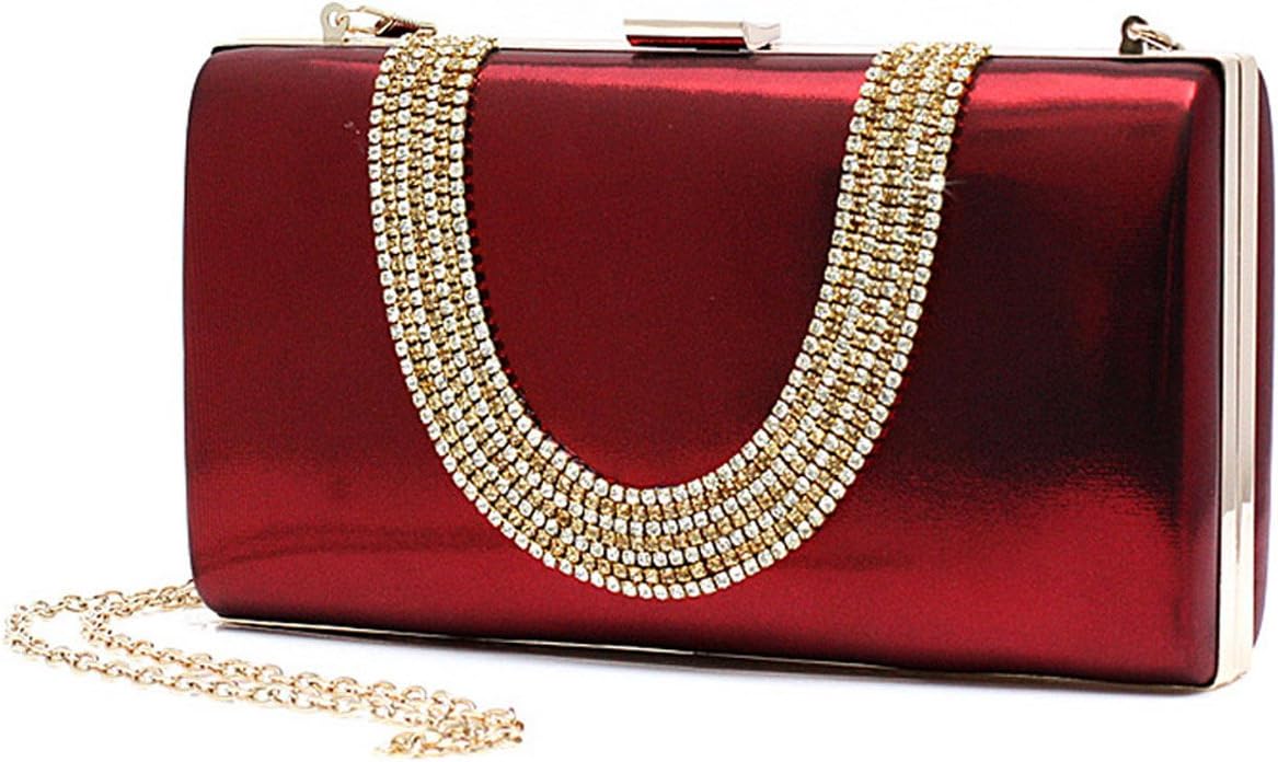 Ankoee Ladies Envelope Clutch Bag Evening Bag Bridal Wedding Bag Handbag Prom Clutches Handbag