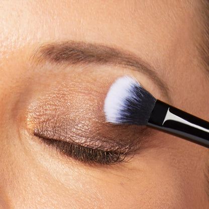 LAURA GELLER NEW YORK Dual-Ended Blush + Bronzer Brush - Blush Bronzer Contour Face Makeup Brush