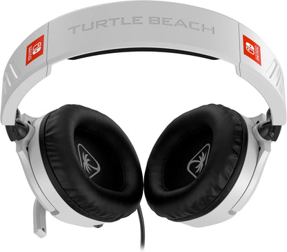 Turtle Beach Recon 70 Wired Gaming Headset - Nintendo Switch/Switch Lite/Switch - OLED Model, Nintendo Switch 2, Flip-to-Mute Mic, Adjustable, Lightweight, On-Ear Controls
