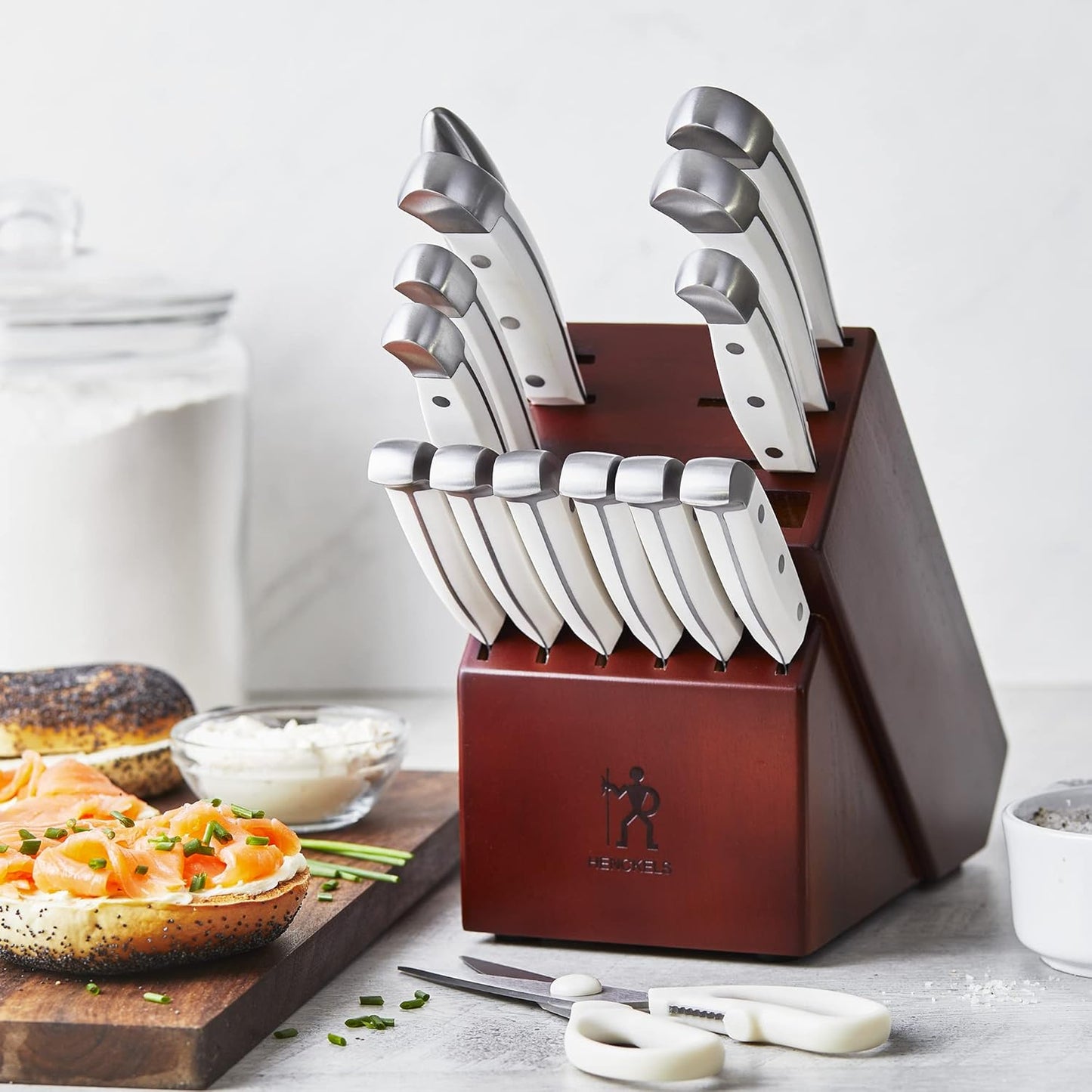 J.A. Henckels International Statement 20-pc Knife Block Set - Dark Brown
