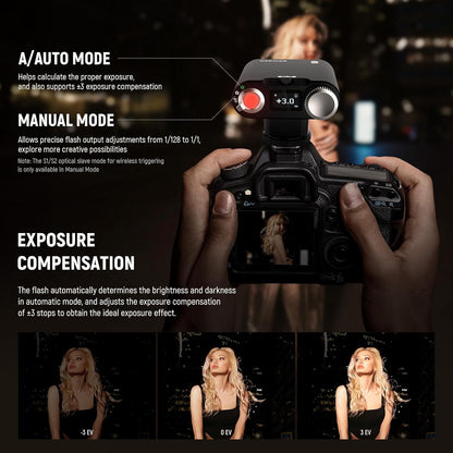 NEEWER NW635II-S TTL Camera Flash Speedlite with Soft Diffuser, Compatible with Sony A9 II A9 A7R V A7R IV A7 IV A7R III A7S III A7 III A7S II A7R II A7S A7 A7C A1 A6600 A6500 A6100 A6000 A99 A350