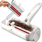 Pet Hair Remover Roller, Reusable Animal Hair Removal Brush for Dogs and Cats, Self Clean Pet Fur from Carpet, Furniture, Rugs, Laundry, Clothes and Bedding, Sofa (Red)