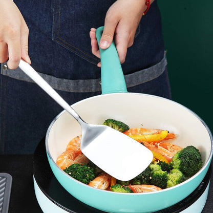 Stainless Steel Cooking Utensils Set, Berglander 13 Pieces Kitchen Utenisls Set, Kitchen Tools Set with Utensil Holder Non-Stick and Heat Resistant,Dishwasher Safe, Easy to Clean (13 Packs)