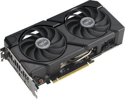 ASUS Prime Radeon™ RX 9060 XT 16GB GDDR6 OC Edition Graphics Card (PCIe 5.0, HDMI/DP 2.1, 2.5-Slot Design, axial-tech Fans, Dual Ball Fan Bearings, Dual BIOS, ASUS GPU Guard)