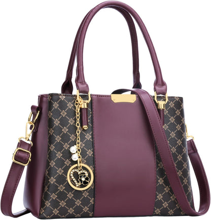 KKXIU Trendy Tote Bag for Women Lightweight Oxford Big Capacity Shoulder Purses and Handbags