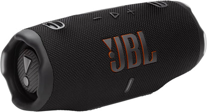 JBL Charge 5 Portable Bluetooth Speaker with Deep Bass, IP67 Waterproof and Dustproof, Up To 20 Hours of Playtime, Built-in Powerbank - Black