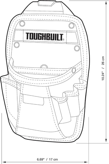 TOUGHBUILT TOU-CT-26 Universal Pouch/Knife Pocket