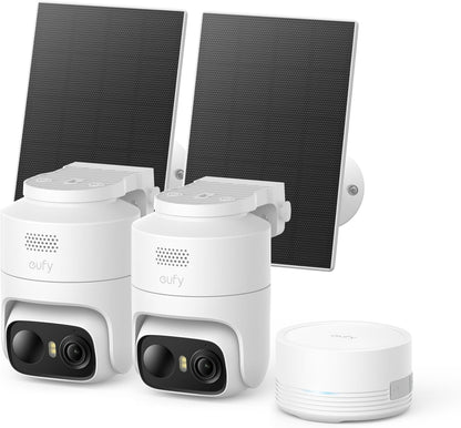eufyCam C37 Wireless Outdoor Security Camera Collection | 2K Solar-Powered 360° AI Tracking Surveillance System