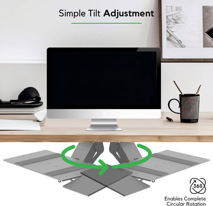 KT1 Ergonomic Under-Desk Computer Keyboard Tray. Adjustable height angle negative tilt sliding pull out drawer platform swivels 360 slides office products furniture desktop accessories with mouse pad