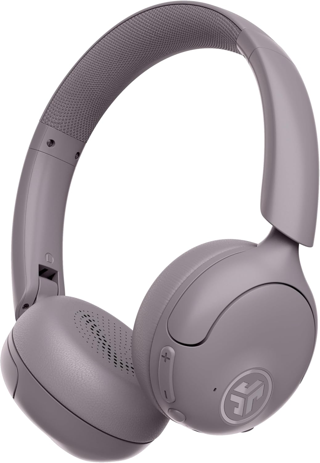 JLab Go Lux ANC Wireless Headphones, Cloud White, Hybrid Active Noise Cancelling, Premium On-Ear Bluetooth Headset, Customizable Sound, Be Aware Mode, Cloud Foam Comfort, Multipoint Connection