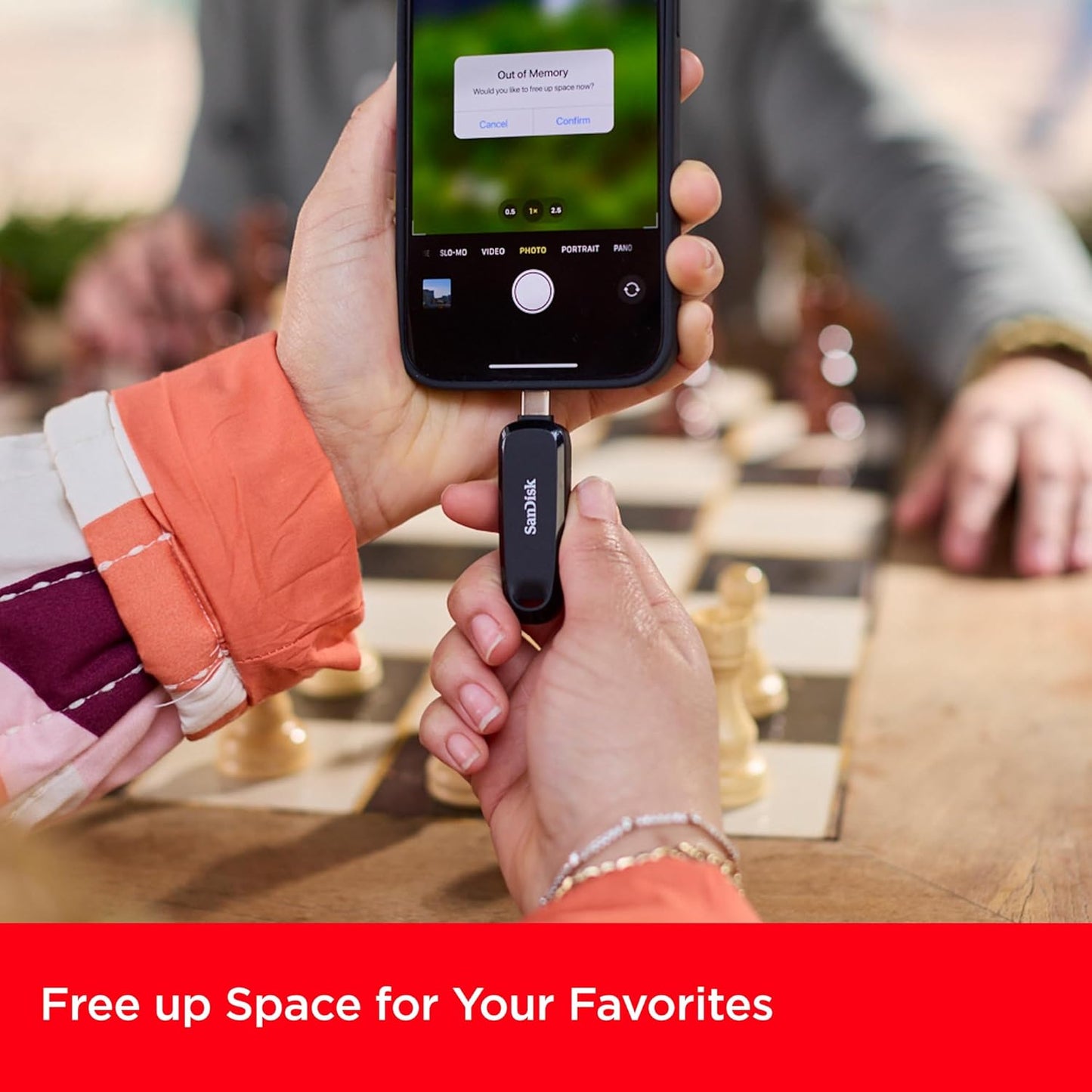 SanDisk 256GB Phone Drive for Android - The 2-in-1 USB for Smartphones, Tablets, and Computers - Thumb Drive with USB Type-C and Type-A Connectors - SDDDC6-256G-G46 - PuriLite