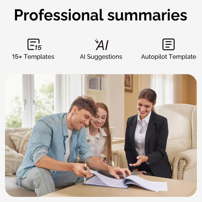 AI Voice Recorder, PLAUD NotePin Voice Recorder w/kit, App Control, AI Notetaker, AI Transcribe & Summarize Support 112 Languages, 64GB Memory, Audio Recorder for Lectures, Meetings, Calls, Purple